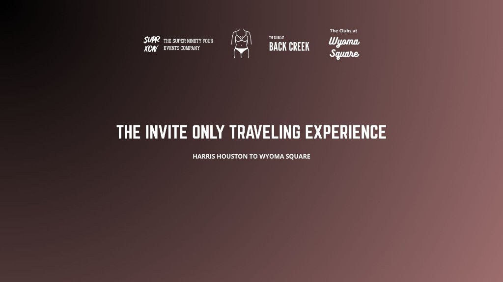 The Invite Only Traveling Experience